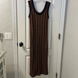 & Other Stories geometric knit dress